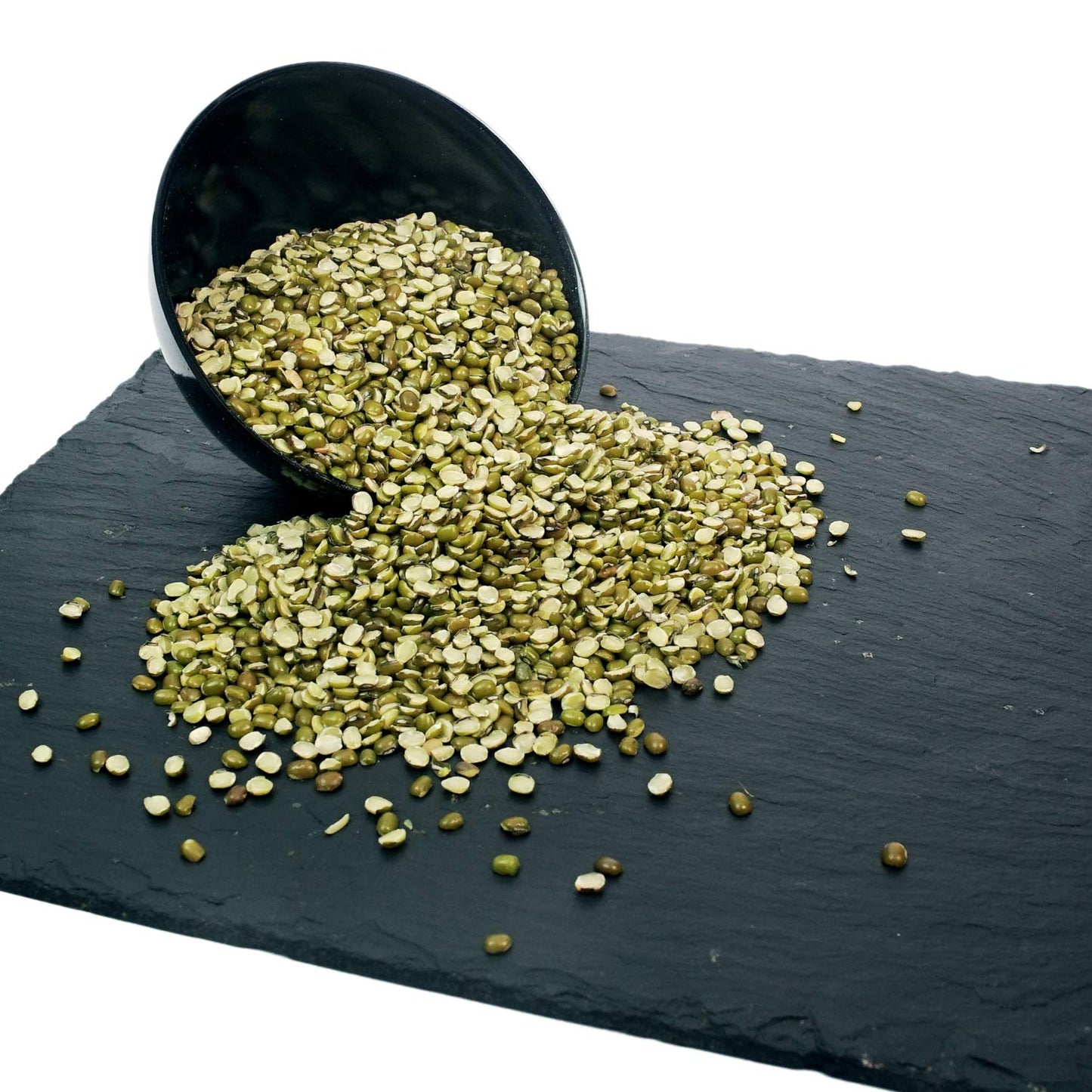 Split Green Moong Dal With Skin