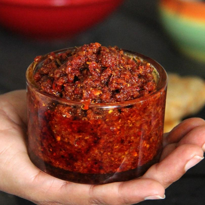 Resoilfy store ginger garlic chutney (Adrak Lehsun Chutney Hot And Tangy)
